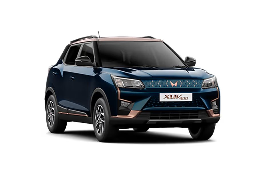 Mahindra XUV 400 EV Nebula Blue Dual Tone