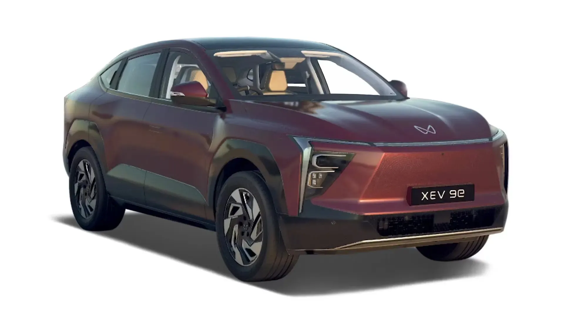 Mahindra XEV 9e Ruby Velvet