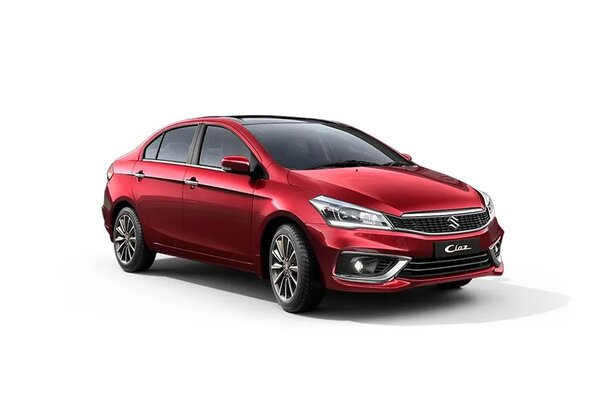 Maruti Suzuki Ciaz Opulent Red With Black Roof