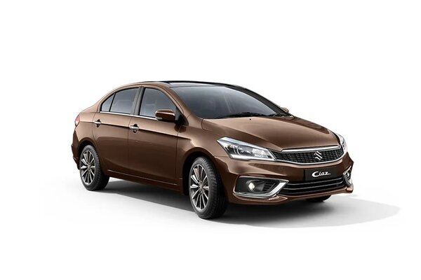 Maruti Suzuki Ciaz Pearl Metallic Dignity Brown With Black Roof