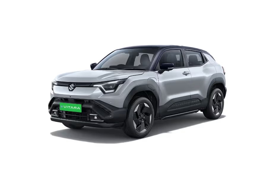 Maruti Suzuki e Vitara Splendid Silver With Bluish Black Roof