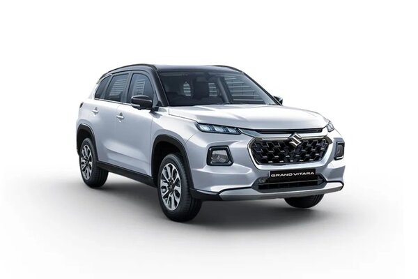 Maruti Suzuki Grand Vitara Arctic White Black Roof