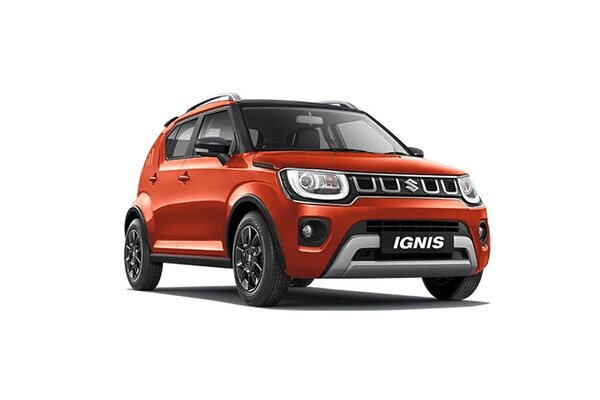 Maruti Suzuki Ignis Lucent Orange With Black Roof