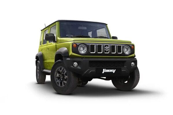 Maruti Suzuki Jimny Kinetic Yellow With Bluish Black Roof