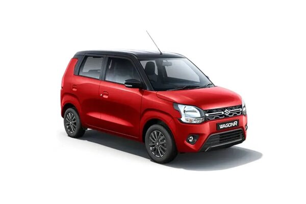 Maruti Suzuki Wagon R Gallant Red Black Roof
