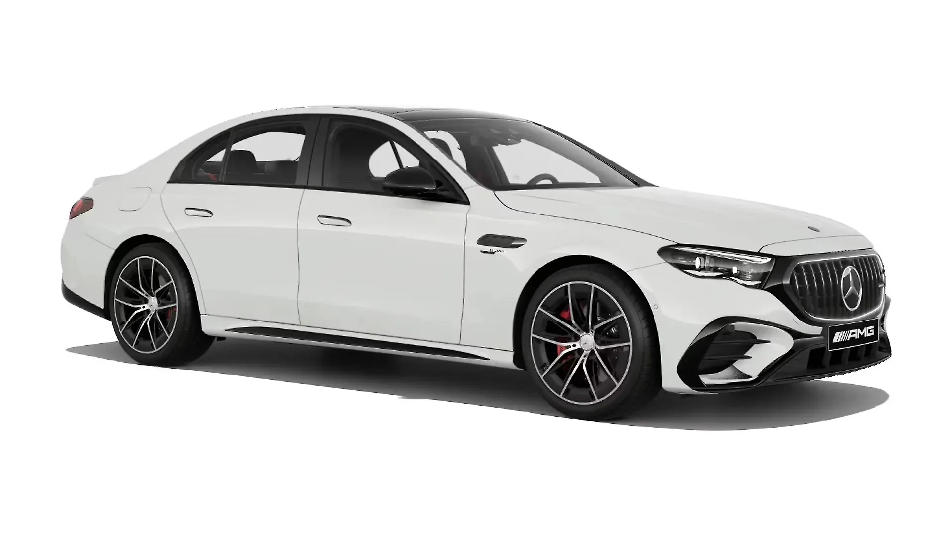 Mercedes-Benz AMG E53 PHEV Polar White