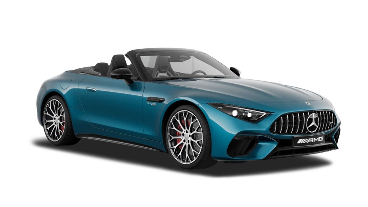 Mercedes-Benz AMG SL 55 Roadster Hyper Blue Metallic