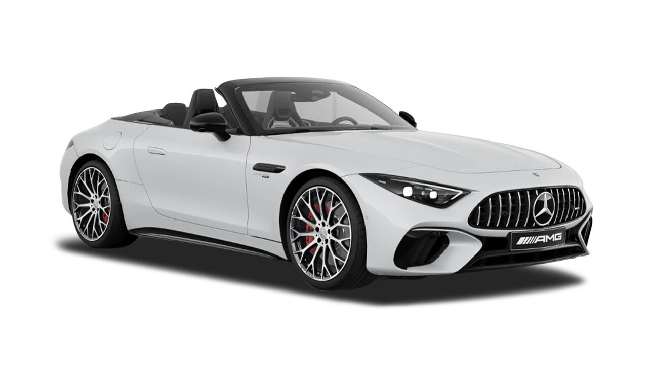 Mercedes-Benz AMG SL 55 Roadster Opalite White Bright