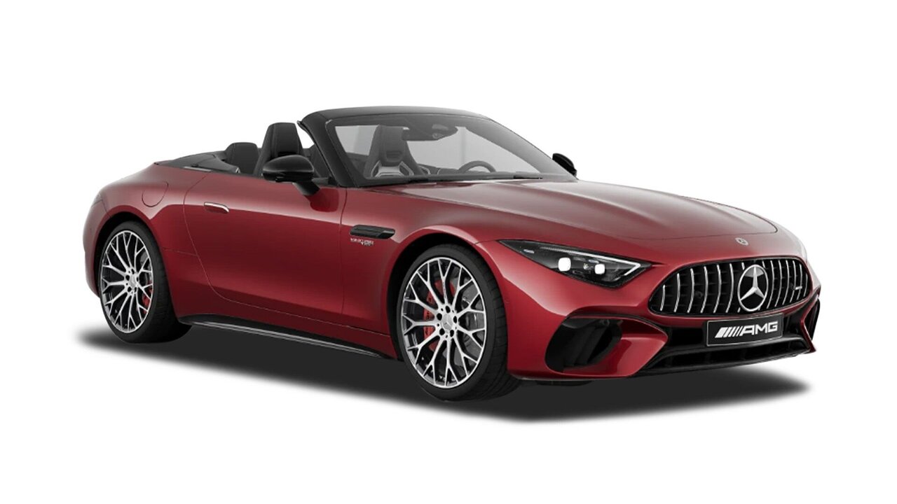 Mercedes-Benz AMG SL 55 Roadster Patagonia Red Bright