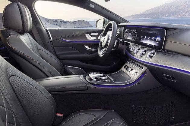 Mercedes-Benz CLS Driver Seat View