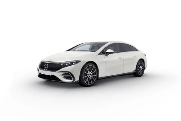 Mercedes-Benz EQS Diamond White Bright