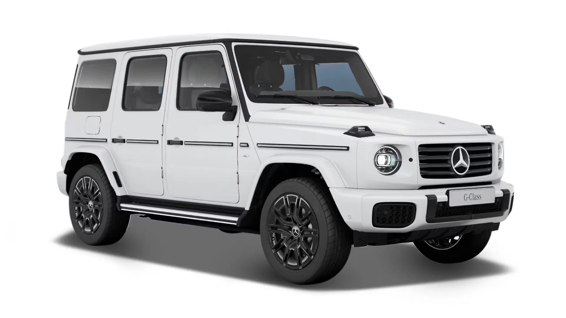 Mercedes-Benz G-Class Electric Opalite White Magno