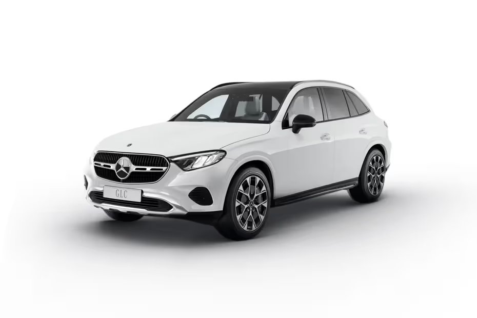 Mercedes-Benz GLC Polar White With Black Roof