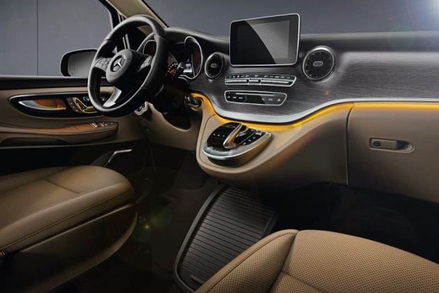 Mercedes-Benz V-Class Dashboard