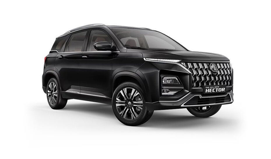 MG Hector Plus Starry Black