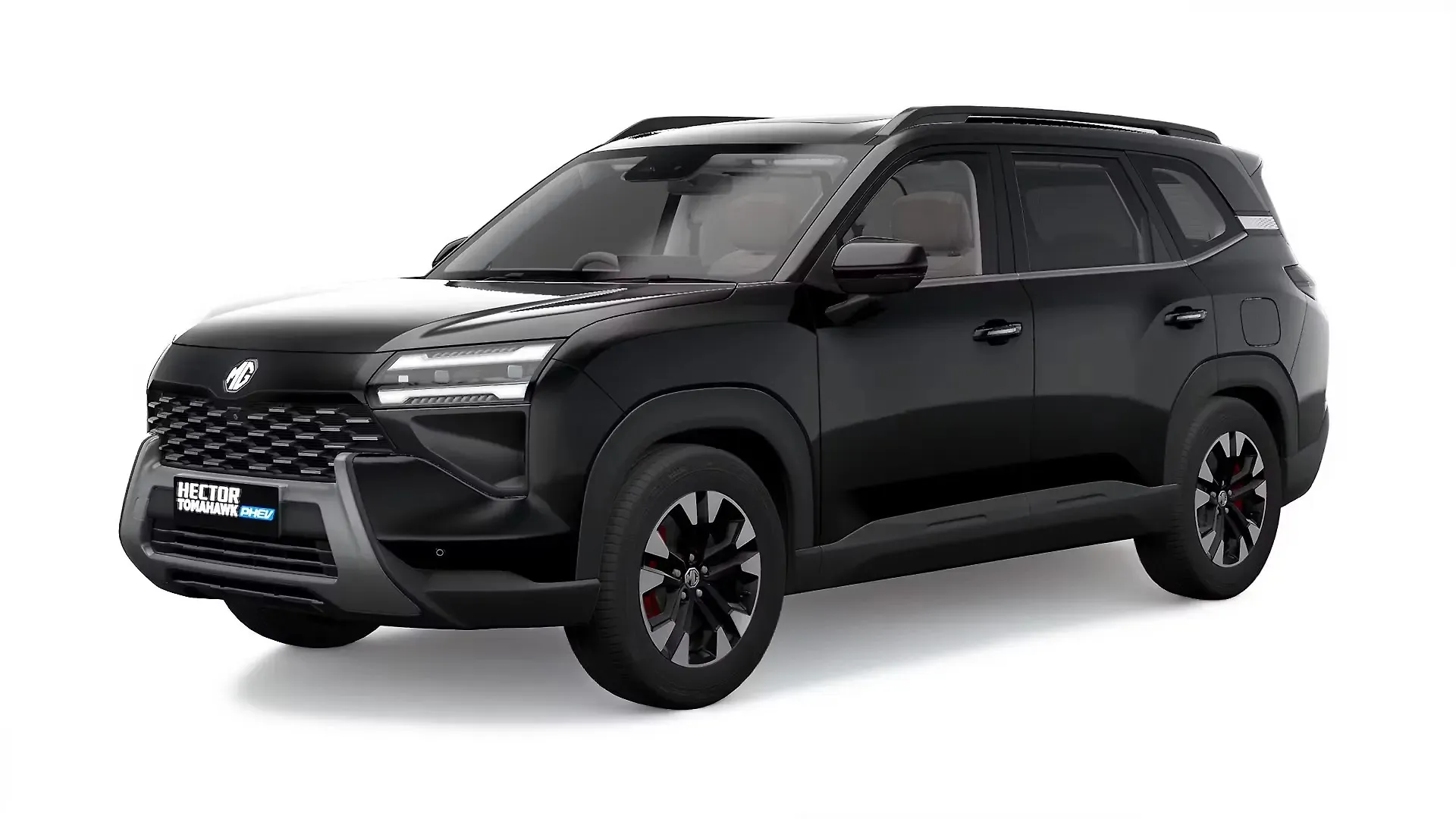 MG Hector Tomahawk PHEV Starry Black