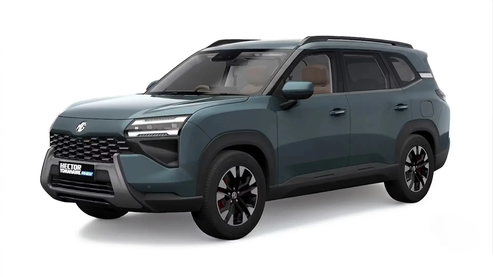 MG Hector Tomahawk PHEV Turquoise Green