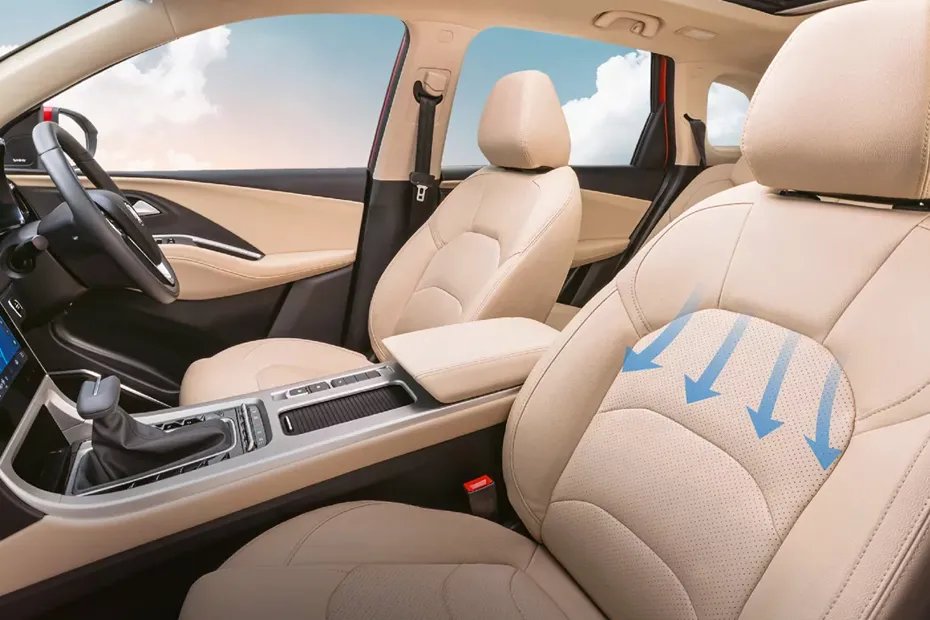 MG Hector Door View Of Driver Seat