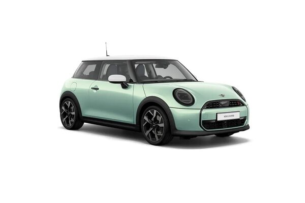 MINI Cooper S Ocean Wave With White Roof