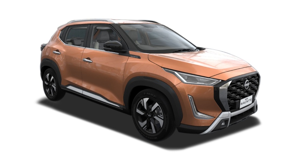 Nissan Magnite Sunrise Cooper Orange