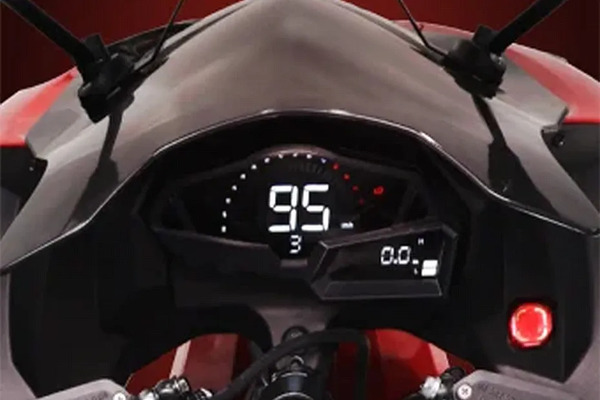 Okaya EV Ferrato Disruptor Speedometer View