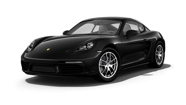 Porsche 718 Jet Black Metallic