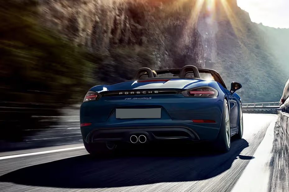 Porsche 718 Rear View