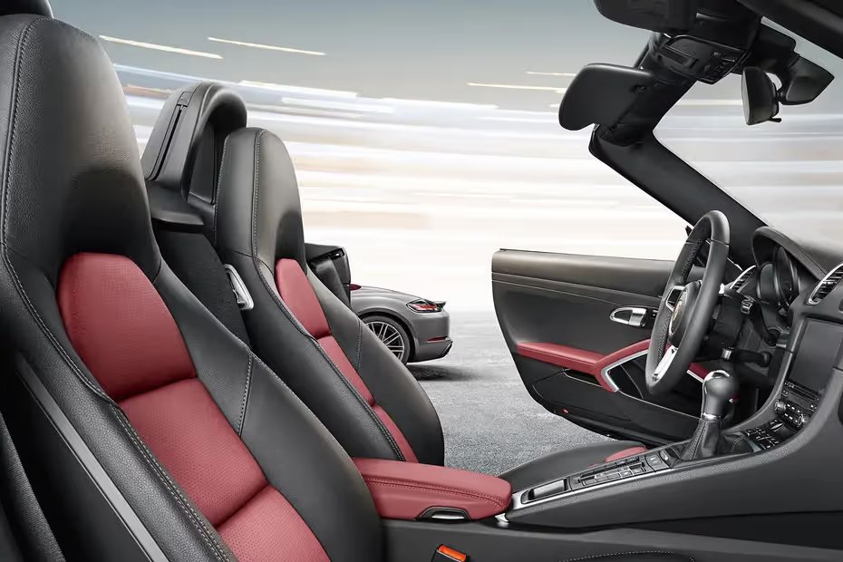Porsche 718 Door View Of Driver Seat