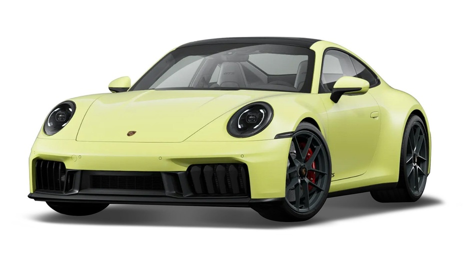 Porsche 911 Cartagena Yellow Metallic
