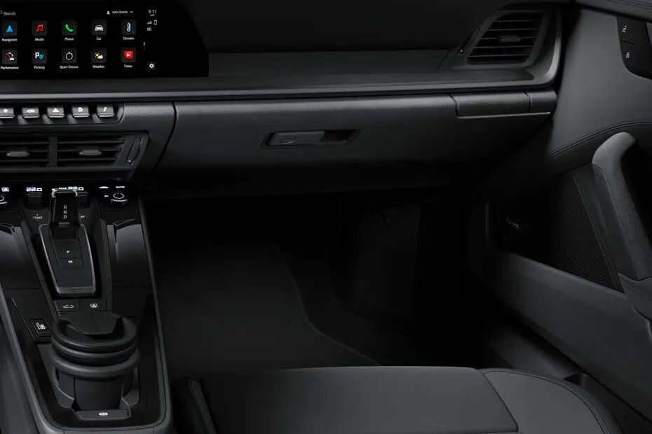 Porsche 911 Glovebox Closed