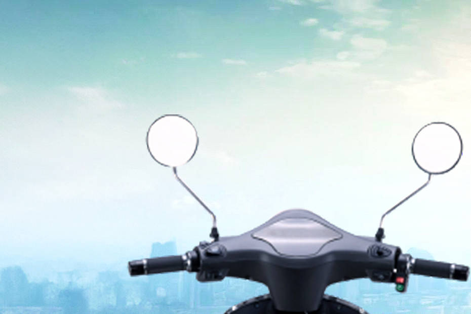 PURE EV Epluto 7G Back Mirror View