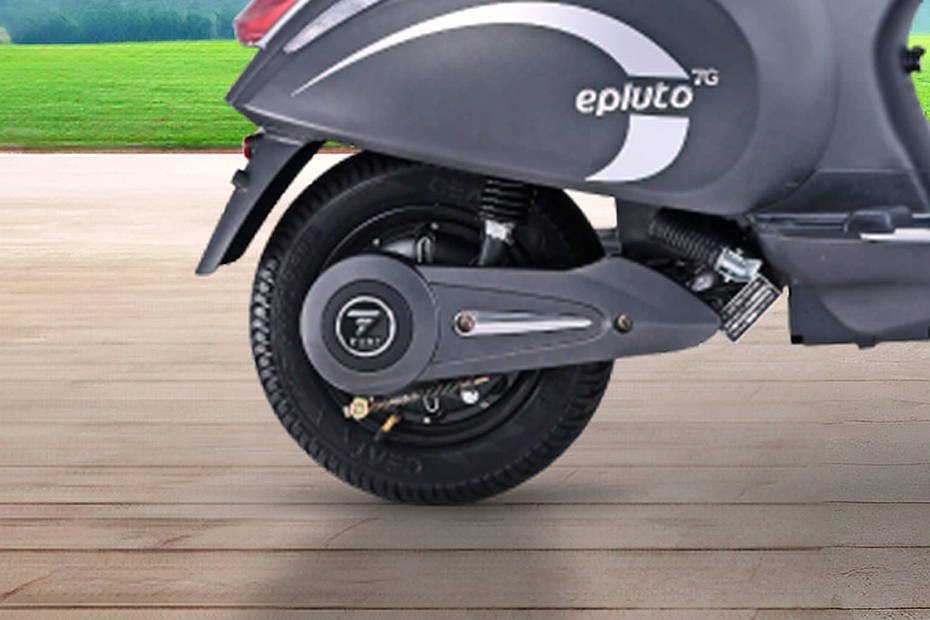 PURE EV Epluto 7G Rear Tyre View