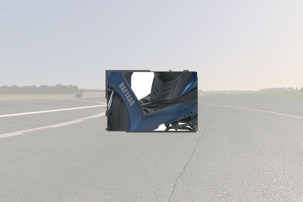 Raftaar Cruzer R1 Footspace View
