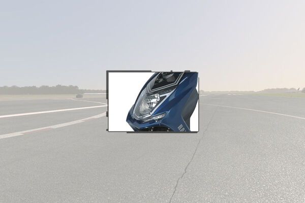 Raftaar Cruzer R1 Headlight View