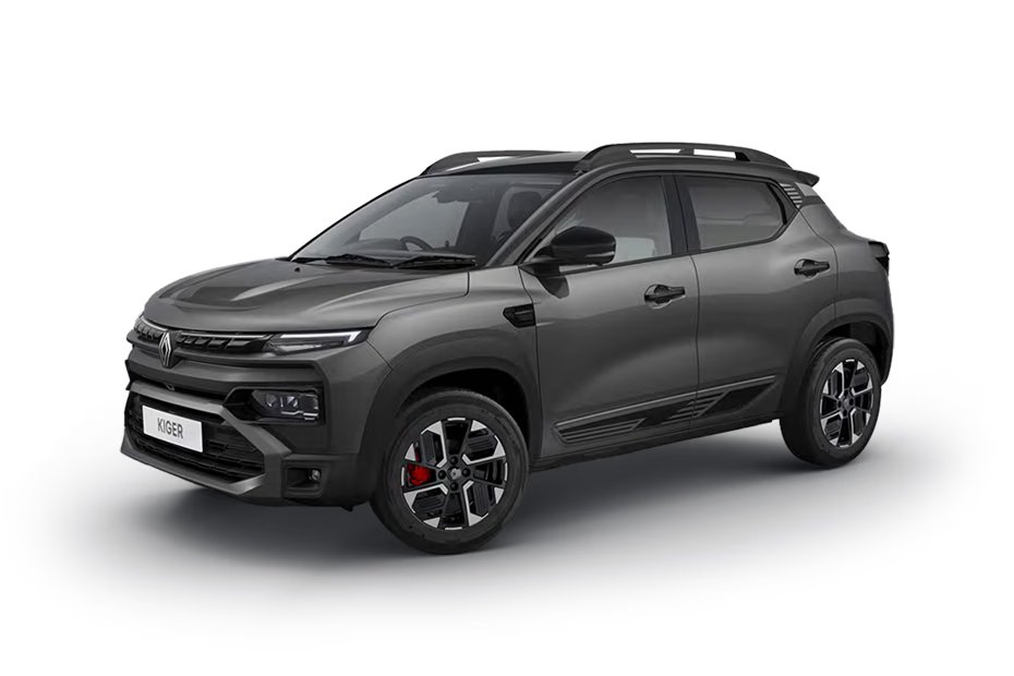 Renault Kiger Shadow Grey With Mystery Black Roof