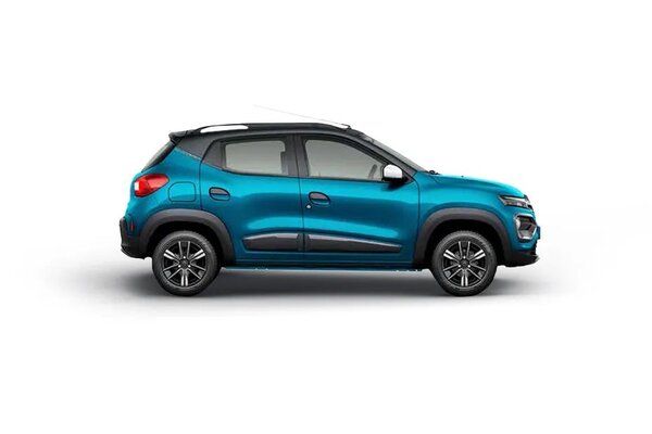 Renault Kwid Zanskar Blue With Black Roof