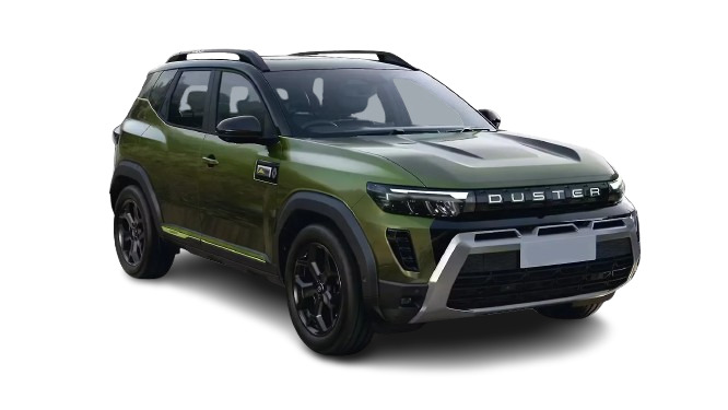 Renault Duster Mountain Jade Green With Stealth Black Roof