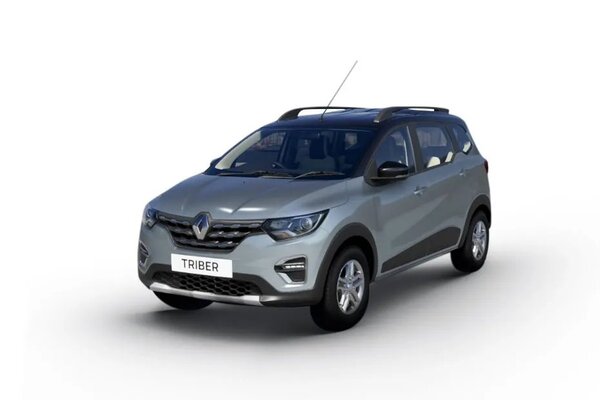 Renault Triber [2023-2025] Moonlight Silver With Black Roof