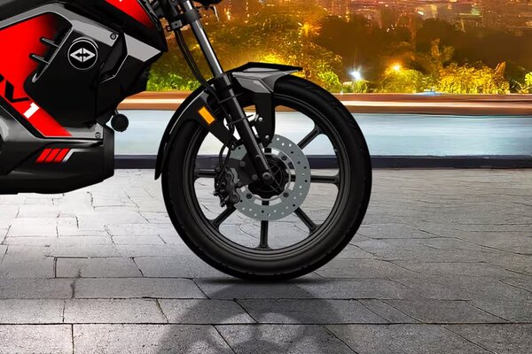 Revolt Motors RV1 Front Tyre View