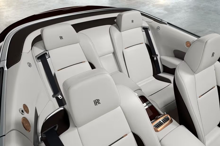 Rolls-Royce Dawn Seats Aerial View