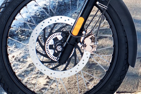 Royal Enfield Himalayan Front Brake View