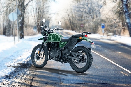 Royal Enfield Himalayan Rear Left View