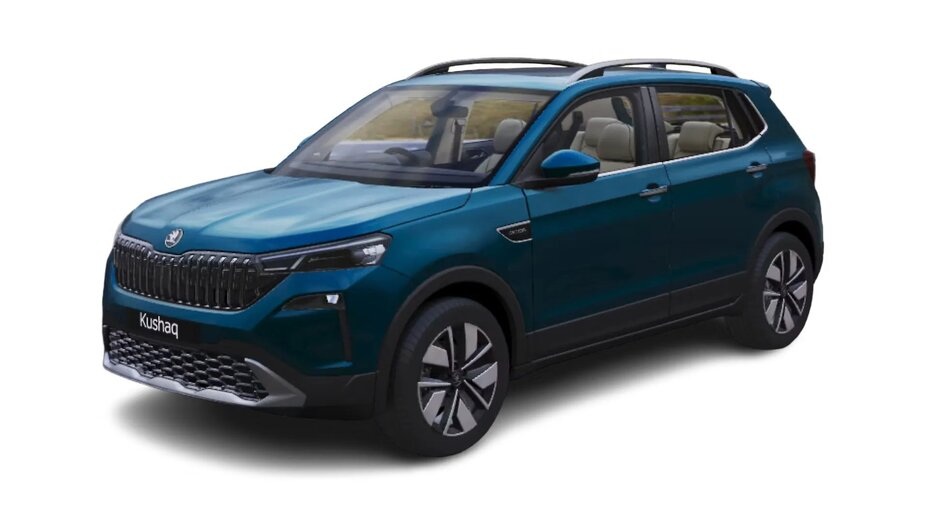 Skoda Kushaq Lava Blue