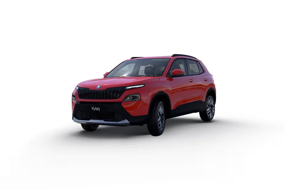 Skoda Kylaq Tornado Red