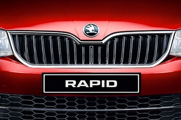 Skoda Rapid TSI Front View