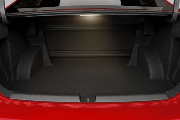 Skoda Rapid TSI Boot Open