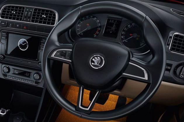 Skoda Rapid TSI Steering Wheel