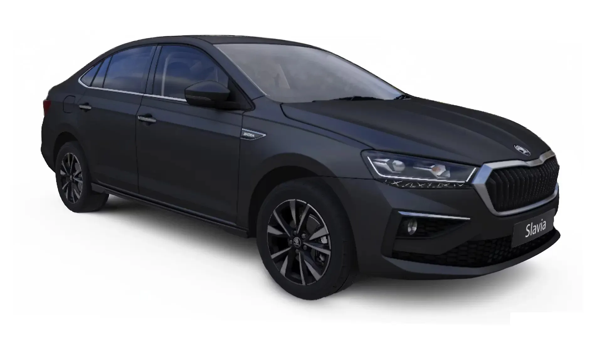 Skoda Slavia Carbon Steel Matte