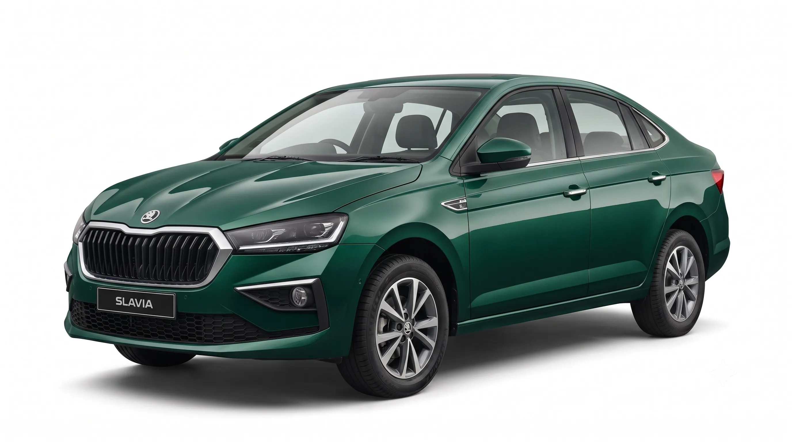 Skoda Slavia Shimla Green