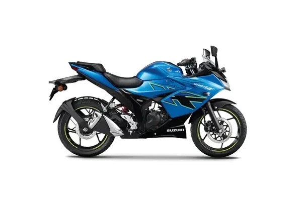 Suzuki Gixxer SF Metallic Triton Blue
